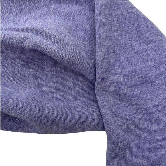 PINK VICTORIAS SECRET purple crew neck zip up size small F179 - Picture 6 of 13